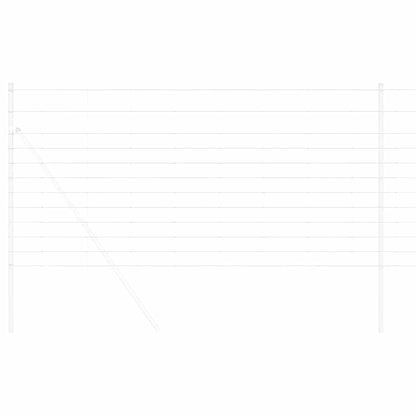 vidaXL Field Fence Silver 3