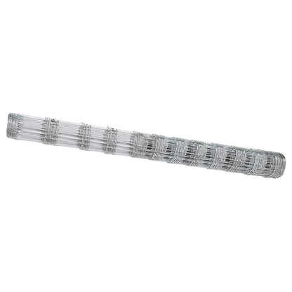 vidaXL Field Fence Silver 2