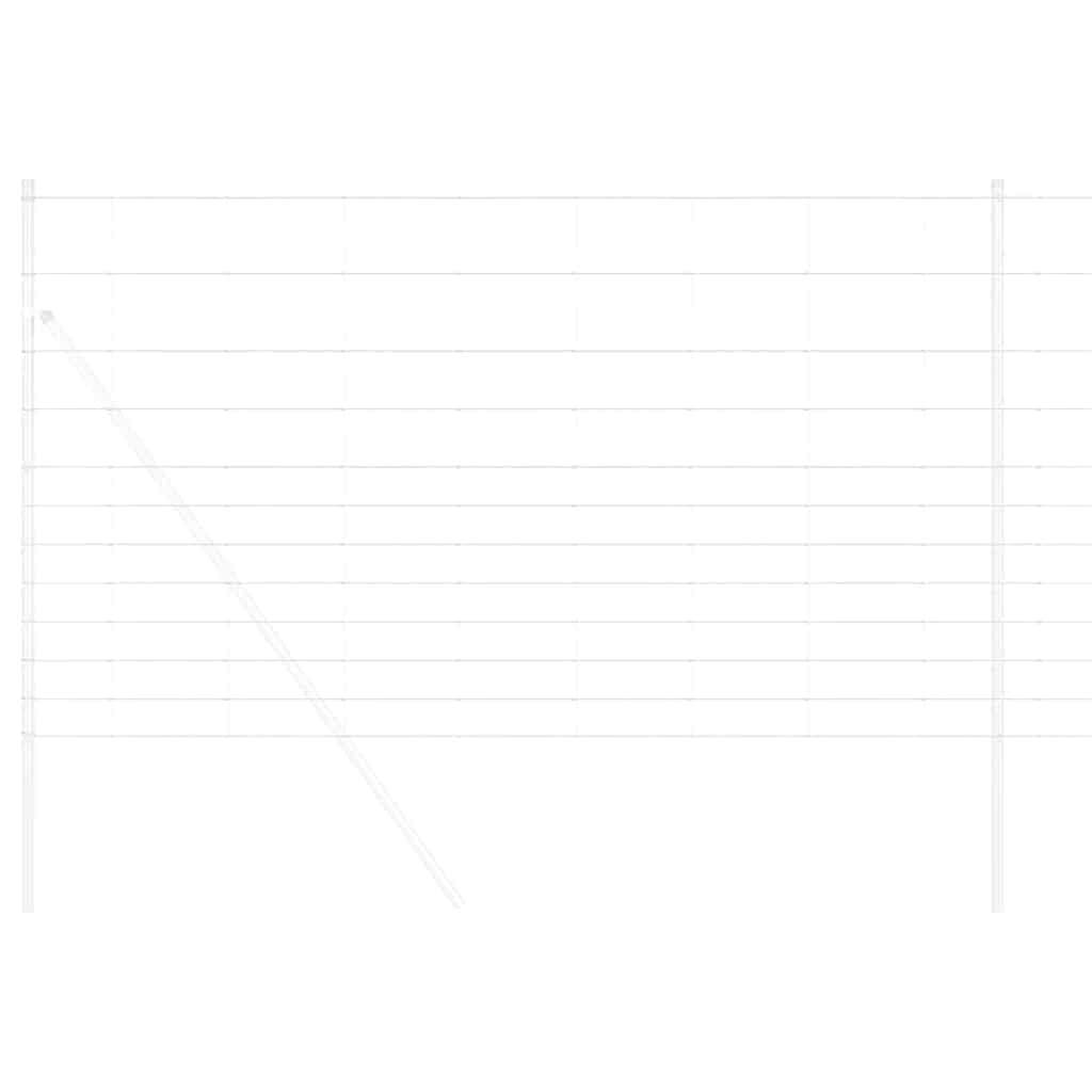 vidaXL Field Fence Silver 3