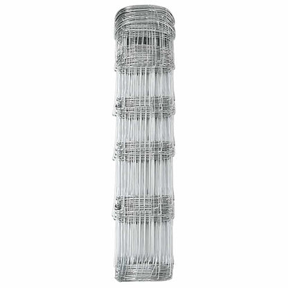 vidaXL Field Fence Silver 6