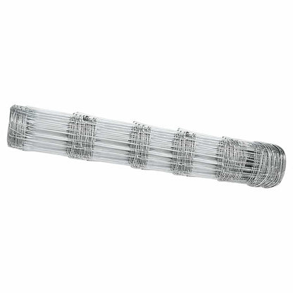 vidaXL Field Fence Silver 2