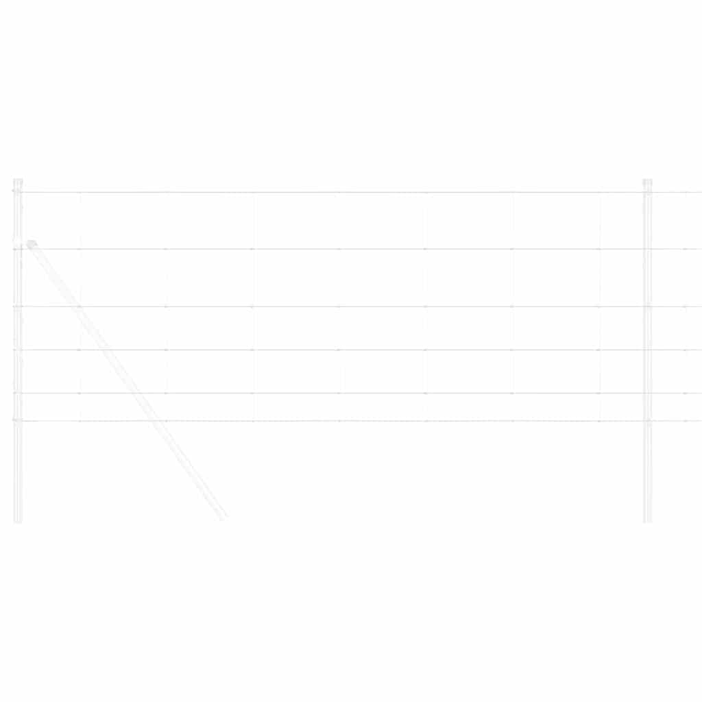 vidaXL Field Fence Silver 3