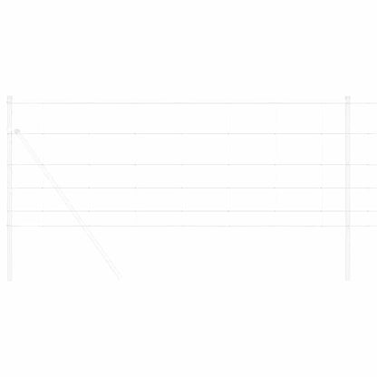 vidaXL Field Fence Silver 3