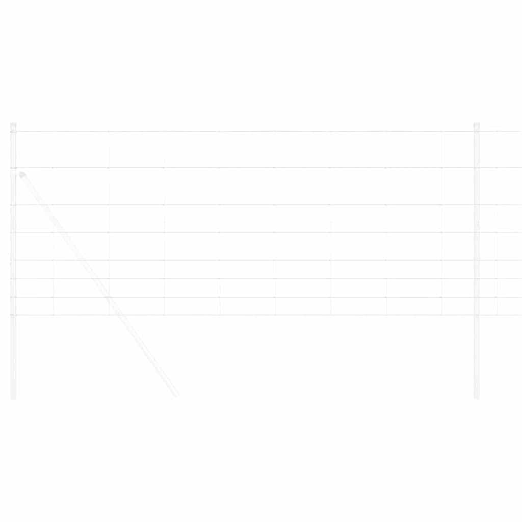 vidaXL Field Fence Silver 3
