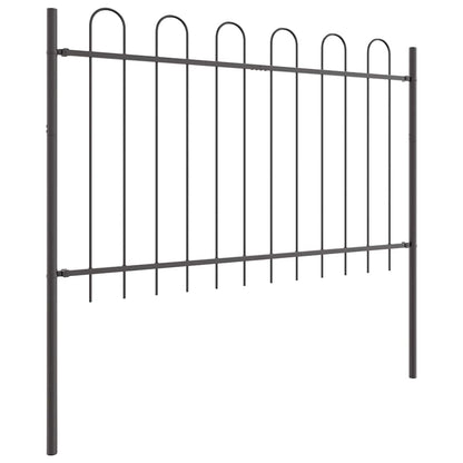 vidaXL Garden Fence BOXTEL Grey 4
