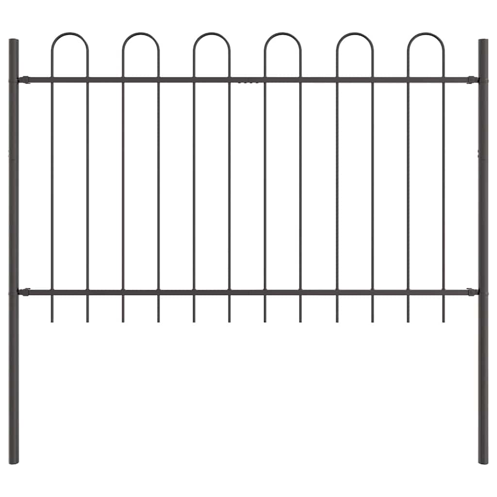 vidaXL Garden Fence BOXTEL Grey 2
