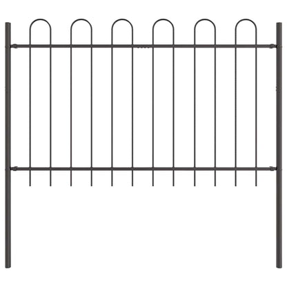 vidaXL Garden Fence BOXTEL Grey 2