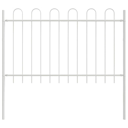 vidaXL Garden Fence BOXTEL White 2