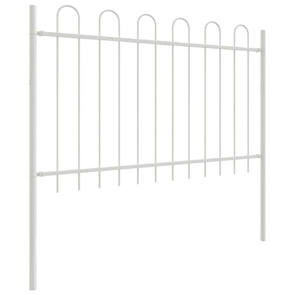 vidaXL Garden Fence BOXTEL White 4