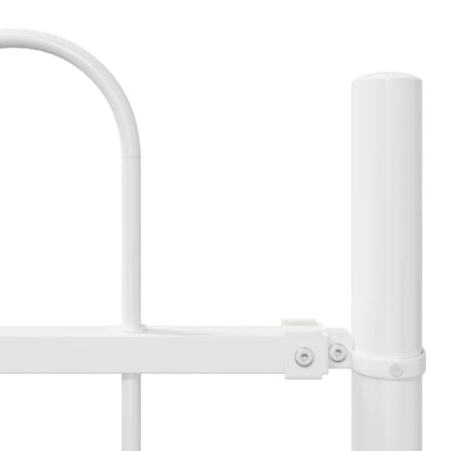 vidaXL Garden Fence BOXTEL White 6