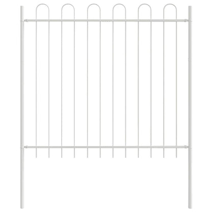 vidaXL Garden Fence BOXTEL White 2