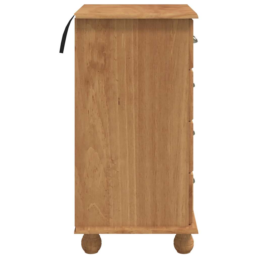 vidaXL Chest of Drawer 5-Drawer ASKIM Brown 48.5 x 40 x 79 cm 6