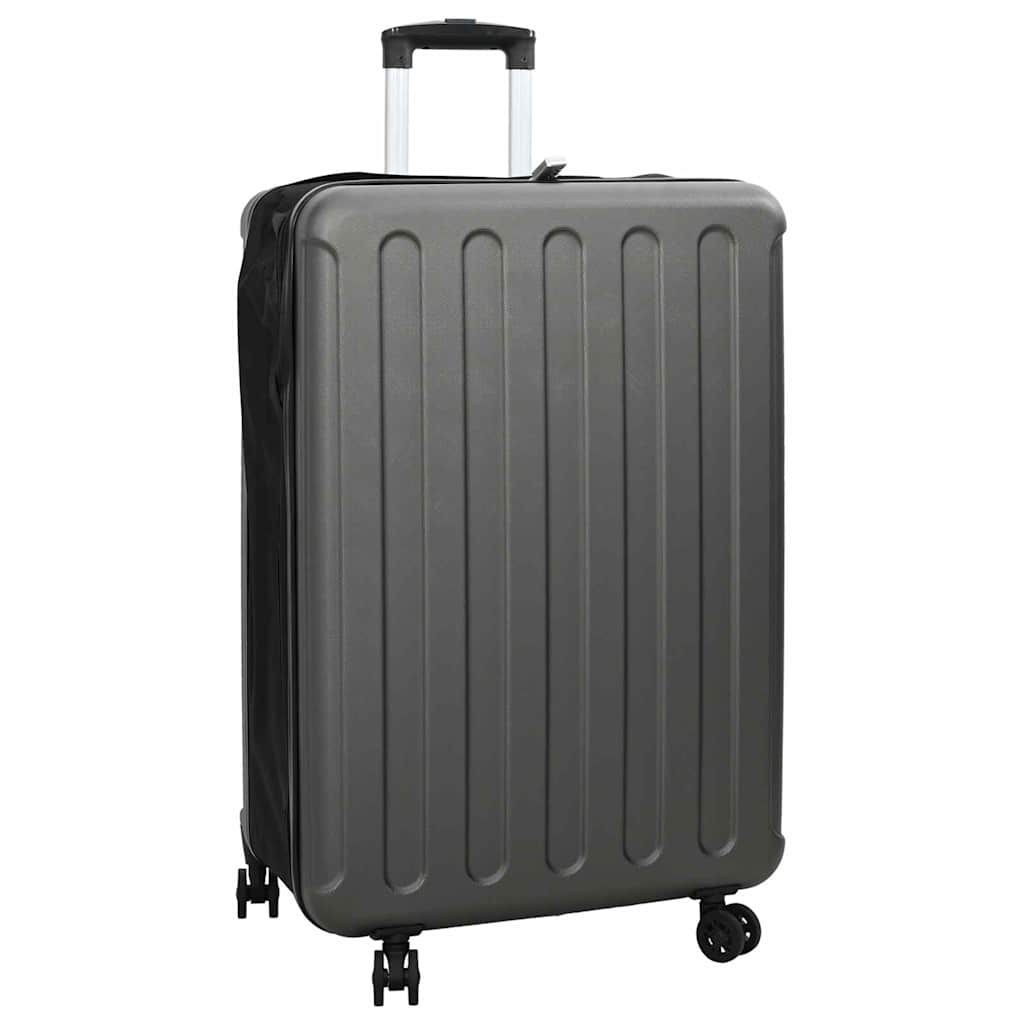 vidaXL Suitcase Folding Dark grey 50 x 30 x 76 cm ABS Plastic 1