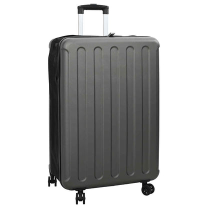 vidaXL Suitcase Folding Dark grey 50 x 30 x 76 cm ABS Plastic 1