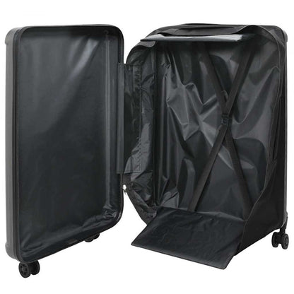 vidaXL Suitcase Folding Dark grey 50 x 30 x 76 cm ABS Plastic 2