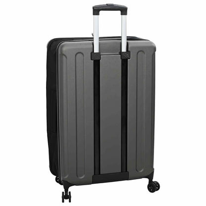vidaXL Suitcase Folding Dark grey 50 x 30 x 76 cm ABS Plastic 5
