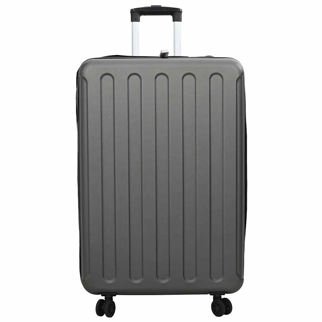 vidaXL Suitcase Folding Dark grey 50 x 30 x 76 cm ABS Plastic 3