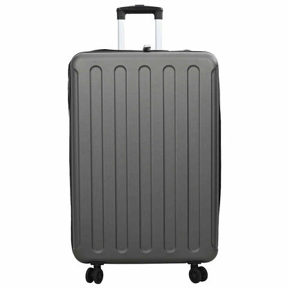 vidaXL Suitcase Folding Dark grey 50 x 30 x 76 cm ABS Plastic 3