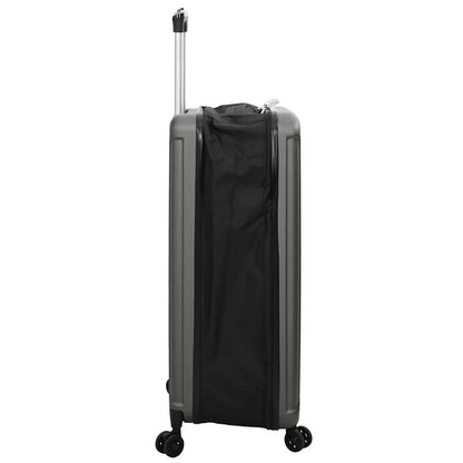 vidaXL Suitcase Folding Dark grey 50 x 30 x 76 cm ABS Plastic 4