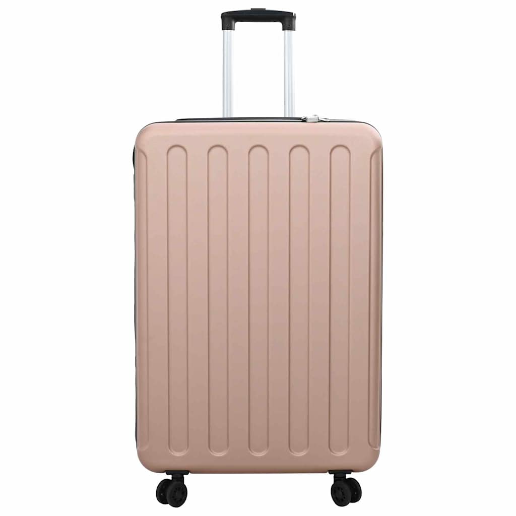 vidaXL Suitcase Folding Rose gold 50 x 30 x 76 cm ABS Plastic 3