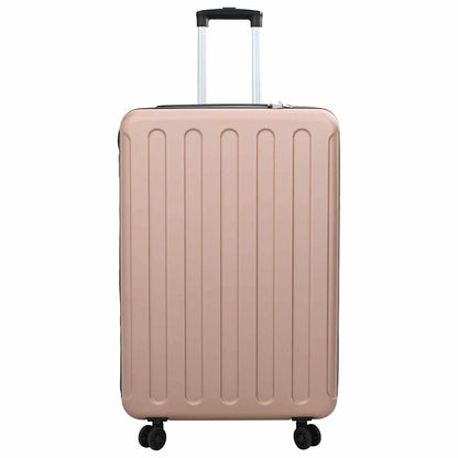 vidaXL Suitcase Folding Rose gold 50 x 30 x 76 cm ABS Plastic 3