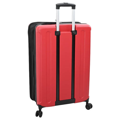 vidaXL Suitcase Folding with Lock Red 50 x 30 x 76 cm ABS Plastic 5