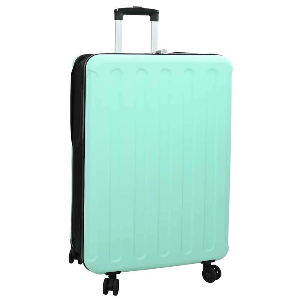 vidaXL Suitcase Folding Mint green 50 x 30 x 76 cm ABS Plastic 1