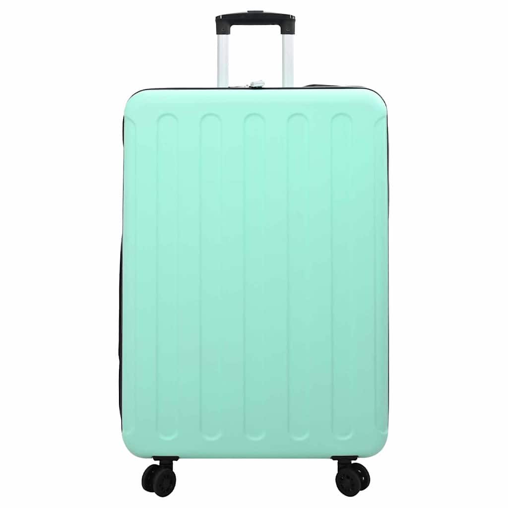 vidaXL Suitcase Folding Mint green 50 x 30 x 76 cm ABS Plastic 2