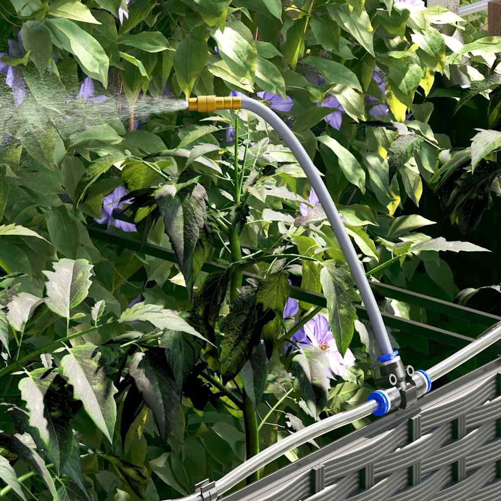 vidaXL Garden Planter 2 pcs Black 80 x 40 x 37.5 cm PP 5