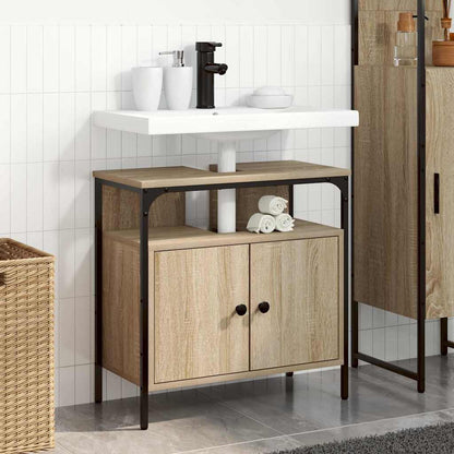 vidaXL Bathroom Cabinet Beige 60 x 30 x 60 cm Engineered wood 1