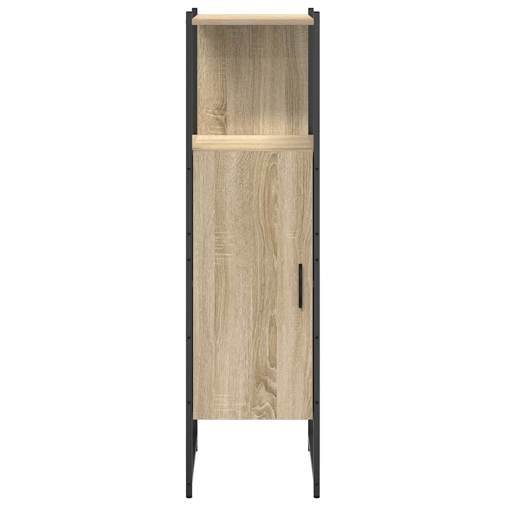 vidaXL Bathroom Cabinet Beige 33 x 33 x 120.5 cm Engineered wood 5