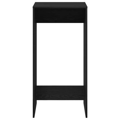 vidaXL Bar Table 51 x 50 x 103.5 cm Engineered Wood Black Oak 6