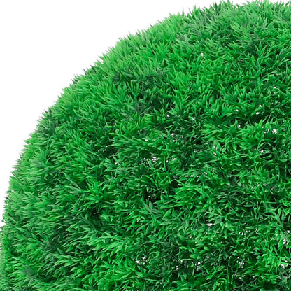 vidaXL Artificial Boxwood Balls with LED Lights 2 pcs Green 35 cm 3