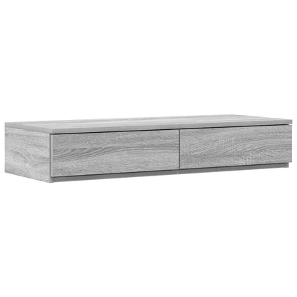 vidaXL Bed Drawers Grey Sonoma 100 x 36.5 x 16.5 cm Engineered Wood 2