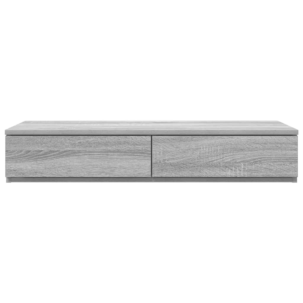 vidaXL Bed Drawers Grey Sonoma 100 x 36.5 x 16.5 cm Engineered Wood 6