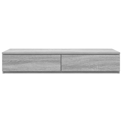 vidaXL Bed Drawers Grey Sonoma 100 x 36.5 x 16.5 cm Engineered Wood 6