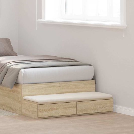 Bed Drawers Engineered Wood Sonoma oak