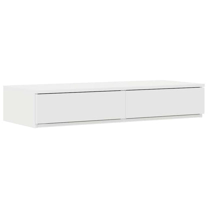 vidaXL Bed Drawers White 90 x 36.5 x 16.5 cm Engineered Wood 2