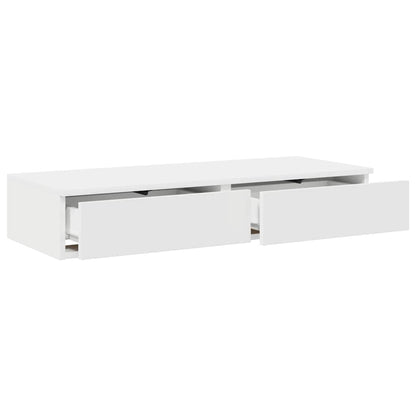 vidaXL Bed Drawers White 90 x 36.5 x 16.5 cm Engineered Wood 5