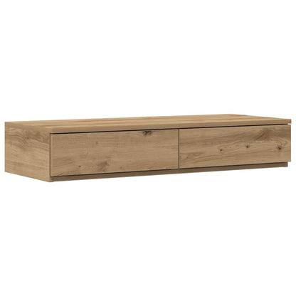 vidaXL Bed Drawers Artisan Oak 75 x 36.5 x 16.5 cm Engineered Wood 2