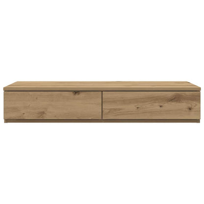 vidaXL Bed Drawers Artisan Oak 75 x 36.5 x 16.5 cm Engineered Wood 6