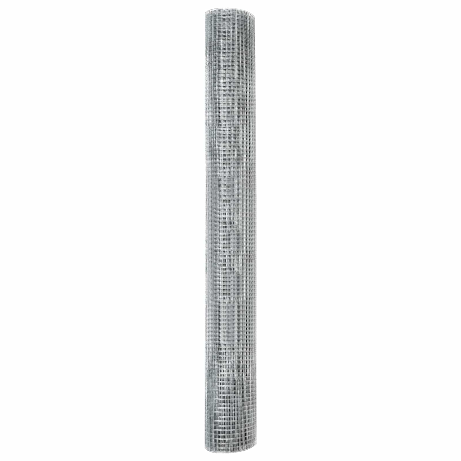 vidaXL Welded Wire Fence 2500 x 120 cm Silver 6