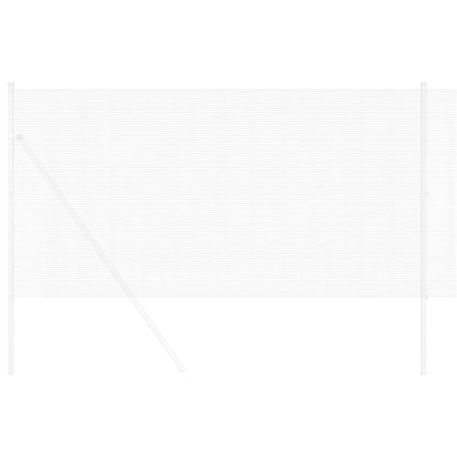 vidaXL Welded Wire Fence 2500 x 120 cm Silver 3