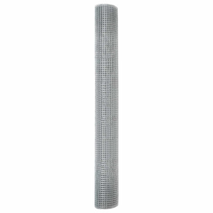 vidaXL Welded Wire Fence 5000 x 100 cm Silver 6