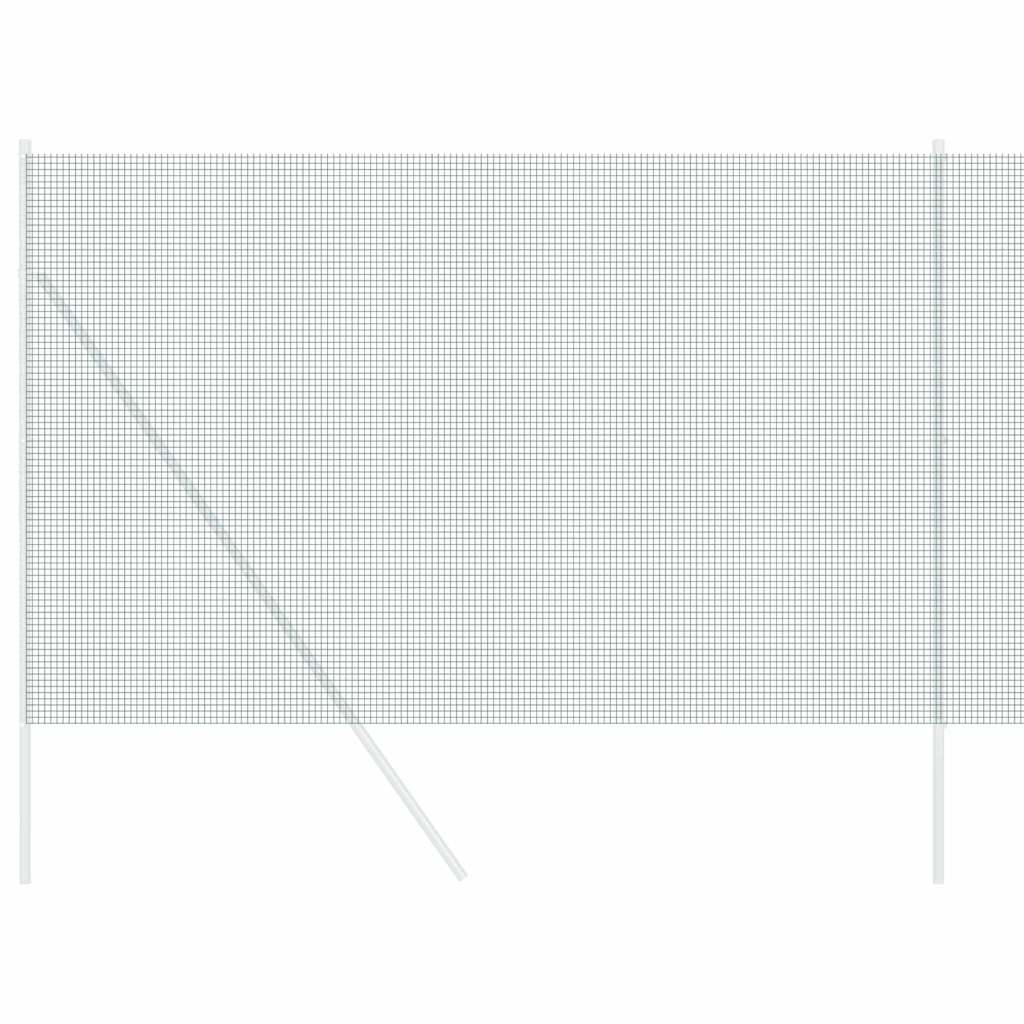 vidaXL Welded Wire Fence 2500 x 150 cm Green 3