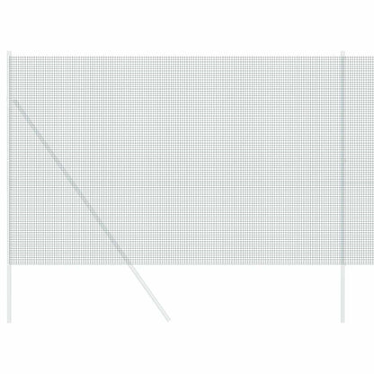 vidaXL Welded Wire Fence 2500 x 150 cm Green 3