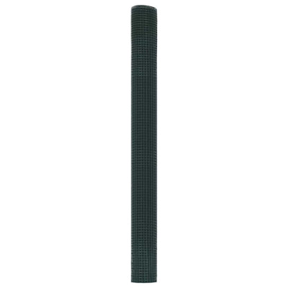 vidaXL Welded Wire Fence 2500 x 160 cm Green 6