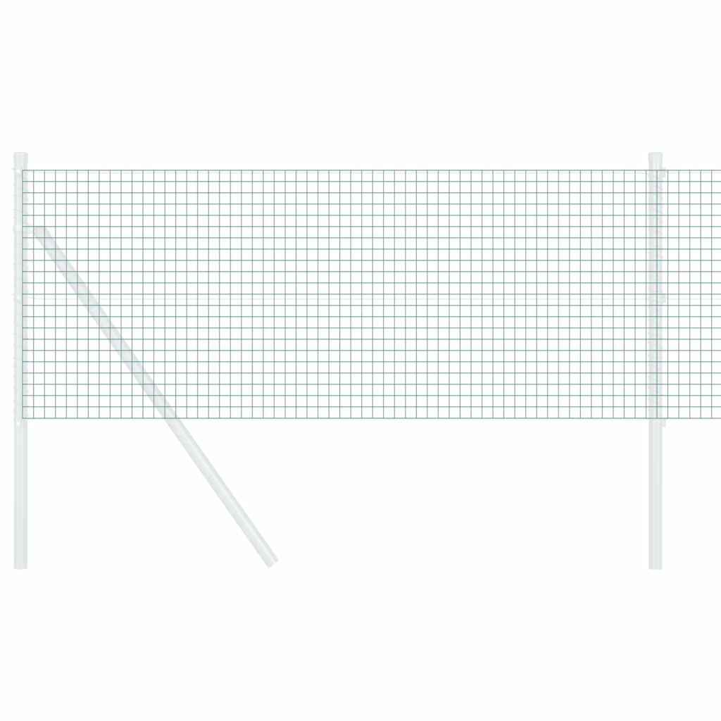 vidaXL Welded Wire Fence 10000 x 50 cm Green 3