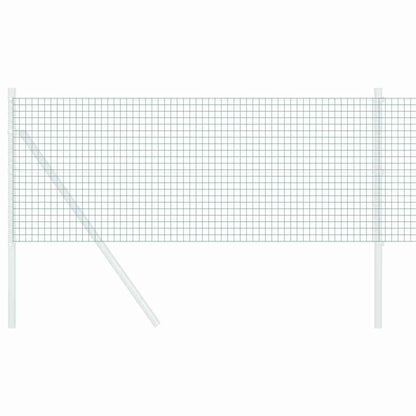 vidaXL Welded Wire Fence 10000 x 60 cm Green 3