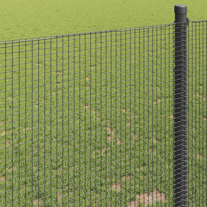 vidaXL Welded Wire Fence 5000 x 100 cm Grey 4